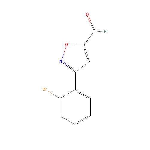 3-(2-bromophenyl)-1,2-oxazole-5-carbaldehyde (CAS: 869496-61-7) - Related Chemical Product