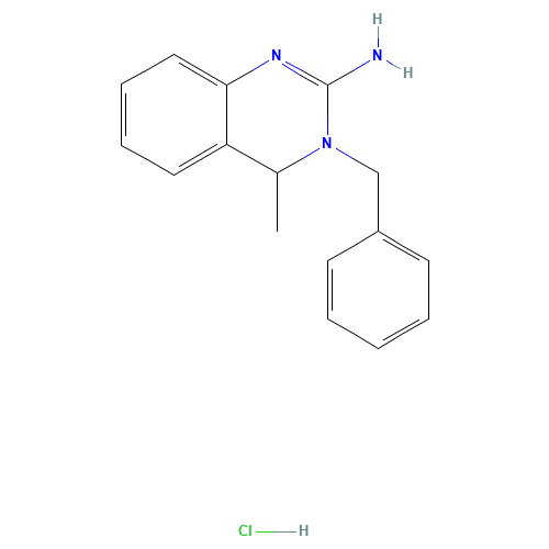 3-benzyl-4-methyl-4H-quinazolin-2-amine;hydrochloride (CAS: 75064-03-8) - Related Chemical Product