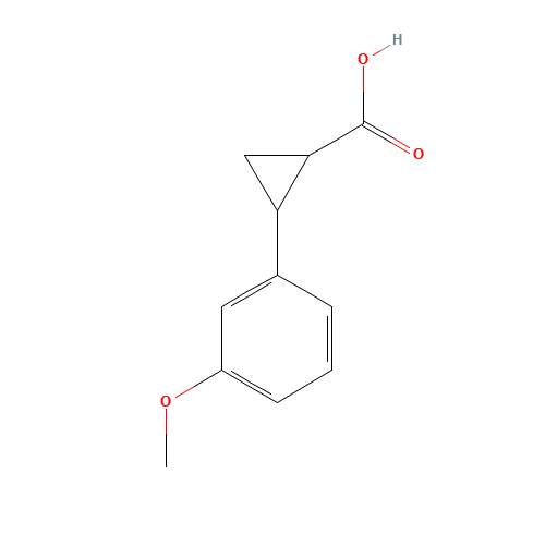 2-(3-methoxyphenyl)cyclopropane-1-carboxylic acid (CAS: 900254-25-3) - Related Chemical Product