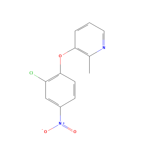 3-(2-chloro-4-nitrophenoxy)-2-methylpyridine (CAS: 1362703-12-5) - Related Chemical Product