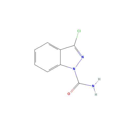 3-chloroindazole-1-carboxamide (CAS: 5715-31-1) - Related Chemical Product