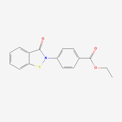 ethyl 4-(3-oxo-1,2-benzothiazol-2-yl)benzoate (CAS: 78471-81-5) - Related Chemical Product