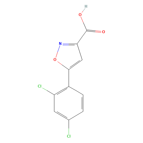 5-(2,4-dichlorophenyl)-1,2-oxazole-3-carboxylic acid (CAS: 712348-40-8) - Related Chemical Product