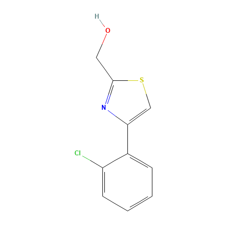[4-(2-chlorophenyl)-1,3-thiazol-2-yl]methanol (CAS: 1050507-07-7) - Related Chemical Product