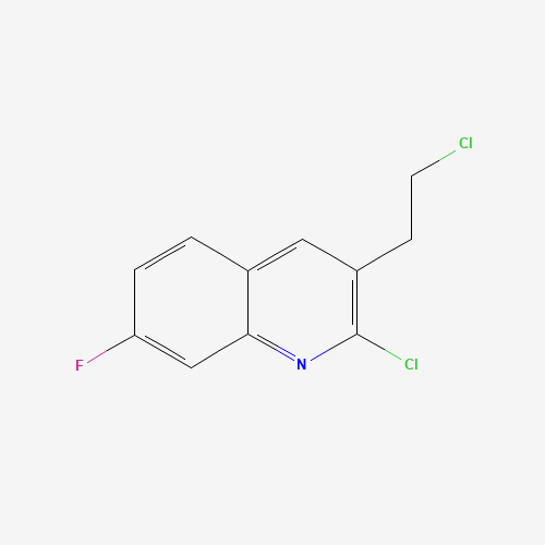 2-chloro-3-(2-chloroethyl)-7-fluoroquinoline (CAS: 948294-56-2) - Related Chemical Product