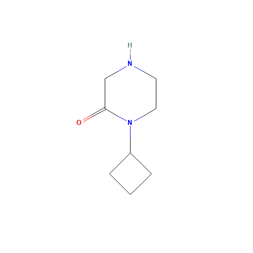1-cyclobutylpiperazin-2-one (CAS: 907972-26-3) - Related Chemical Product