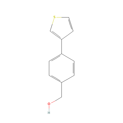 (4-thiophen-3-ylphenyl)methanol (CAS: 160278-20-6) - Related Chemical Product