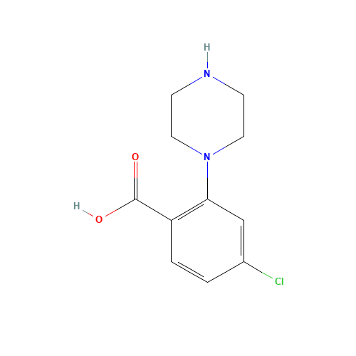 4-chloro-2-piperazin-1-ylbenzoic acid (CAS: 1197193-35-3) - Related Chemical Product