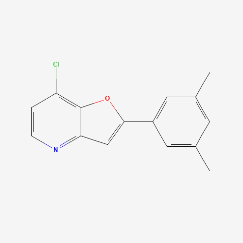 7-chloro-2-(3,5-dimethylphenyl)furo[3,2-b]pyridine (CAS: 1360911-24-5) - Related Chemical Product