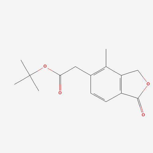 tert-butyl 2-(4-methyl-1-oxo-3H-2-benzofuran-5-yl)acetate (CAS: 1255207-05-6) - Related Chemical Product