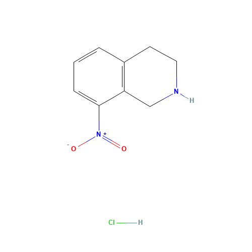 8-nitro-1,2,3,4-tetrahydroisoquinoline;hydrochloride (CAS: 174648-95-4) - Related Chemical Product
