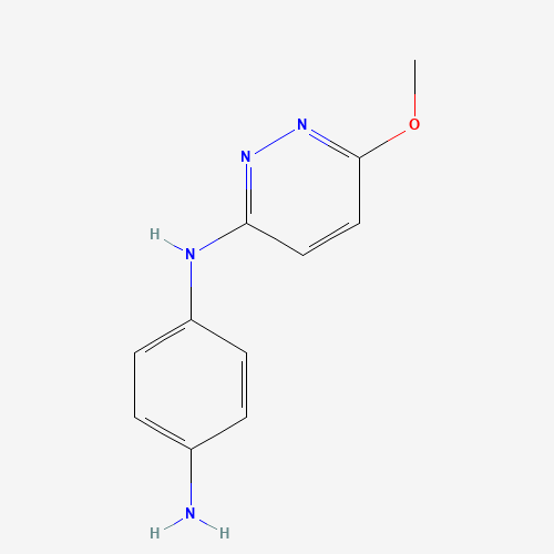 4-N-(6-methoxypyridazin-3-yl)benzene-1,4-diamine (CAS: 1178953-72-4) - Related Chemical Product