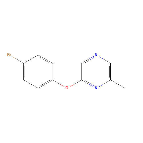 2-(4-bromophenoxy)-6-methylpyrazine (CAS: 915707-62-9) - Related Chemical Product