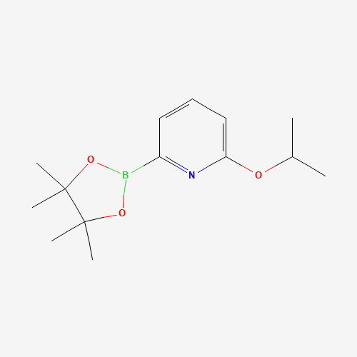 2-propan-2-yloxy-6-(4,4,5,5-tetramethyl-1,3,2-dioxaborolan-2-yl)pyridine (CAS: 1401350-37-5) - Related Chemical Product