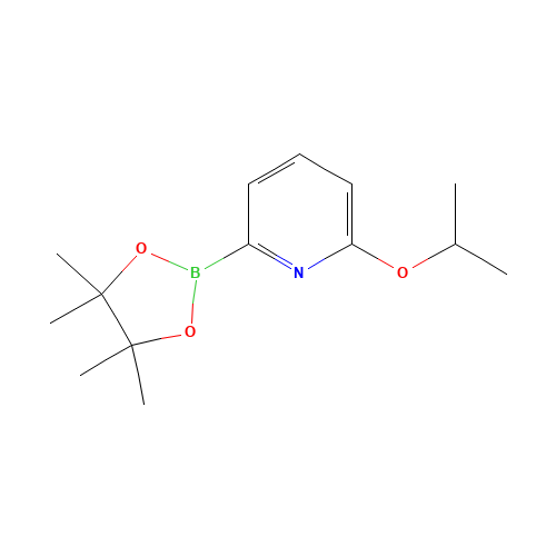 2-propan-2-yloxy-6-(4,4,5,5-tetramethyl-1,3,2-dioxaborolan-2-yl)pyridine (CAS: 1401350-37-5) - Related Chemical Product