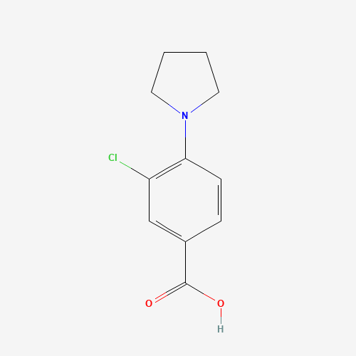 3-chloro-4-pyrrolidin-1-ylbenzoic acid (CAS: 585517-09-5) - Related Chemical Product