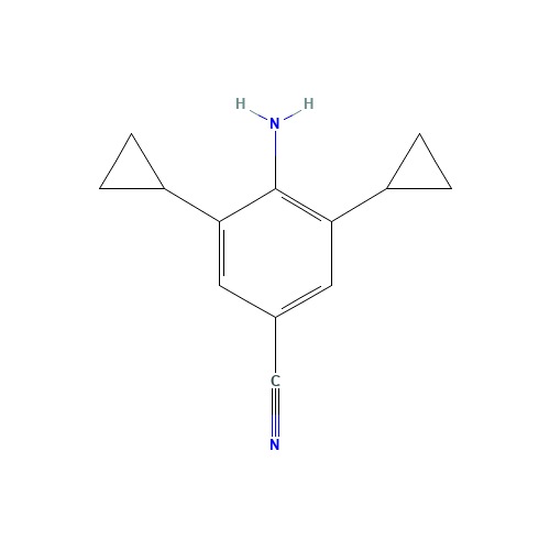 4-amino-3,5-dicyclopropylbenzonitrile (CAS: 1261225-77-7) - Related Chemical Product