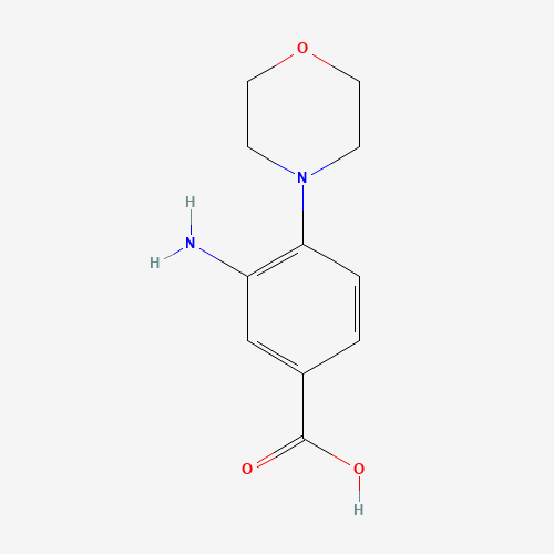 3-amino-4-morpholin-4-ylbenzoic acid (CAS: 26586-19-6) - Related Chemical Product