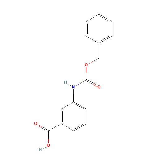 3-(phenylmethoxycarbonylamino)benzoic acid (CAS: 34240-09-0) - Related Chemical Product