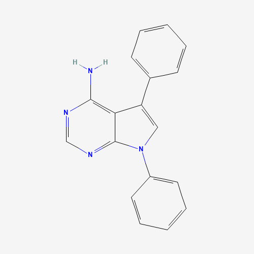 5,7-diphenylpyrrolo[2,3-d]pyrimidin-4-amine (CAS: 121405-24-1) - Related Chemical Product
