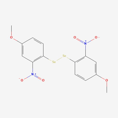 4-methoxy-1-[(4-methoxy-2-nitrophenyl)diselanyl]-2-nitrobenzene (CAS: 35350-45-9) - Related Chemical Product