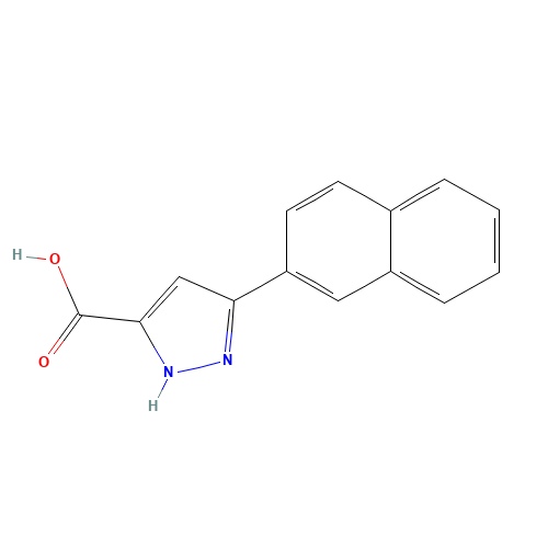 3-naphthalen-2-yl-1H-pyrazole-5-carboxylic acid (CAS: 164295-94-7) - Related Chemical Product