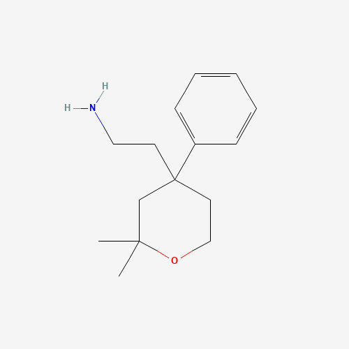 2-(2,2-dimethyl-4-phenyloxan-4-yl)ethanamine (CAS: 126317-99-5) - Related Chemical Product