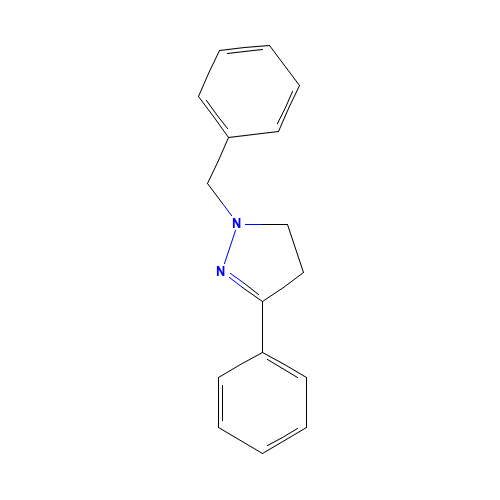 2-benzyl-5-phenyl-3,4-dihydropyrazole (CAS: 729-19-1) - Related Chemical Product