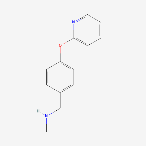 N-methyl-1-(4-pyridin-2-yloxyphenyl)methanamine (CAS: 892501-90-5) - Related Chemical Product