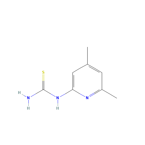 (4,6-dimethylpyridin-2-yl)thiourea (CAS: 49600-35-3) - Related Chemical Product