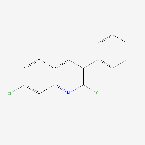 2,7-dichloro-8-methyl-3-phenylquinoline (CAS: 1031928-02-5) - Related Chemical Product