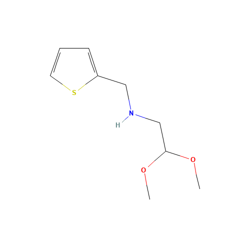 2,2-dimethoxy-N-(thiophen-2-ylmethyl)ethanamine (CAS: 58754-99-7) - Related Chemical Product