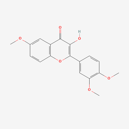 2-(3,4-dimethoxyphenyl)-3-hydroxy-6-methoxychromen-4-one (CAS: 3518-24-9) - Related Chemical Product