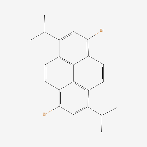 1,6-dibromo-3,8-di(propan-2-yl)pyrene (CAS: 869340-02-3) - Related Chemical Product