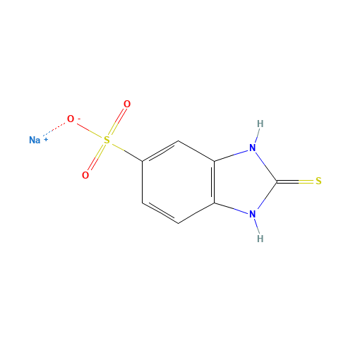 sodium;2-sulfanylidene-1,3-dihydrobenzimidazole-5-sulfonate (CAS: 53918-03-9) - Related Chemical Product