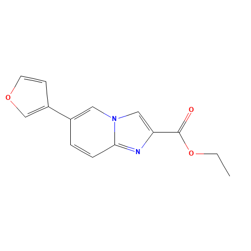 ethyl 6-(furan-3-yl)imidazo[1,2-a]pyridine-2-carboxylate (CAS: 1167626-62-1) - Related Chemical Product