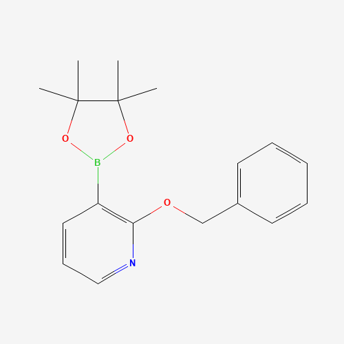 2-phenylmethoxy-3-(4,4,5,5-tetramethyl-1,3,2-dioxaborolan-2-yl)pyridine (CAS: 1073371-81-9) - Related Chemical Product