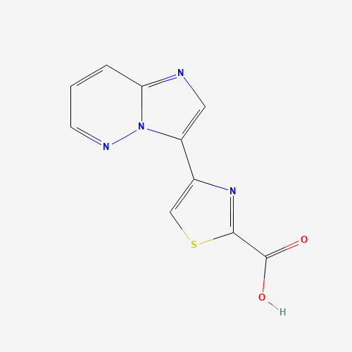 4-imidazo[1,2-b]pyridazin-3-yl-1,3-thiazole-2-carboxylic acid (CAS: 1235545-72-8) - Related Chemical Product
