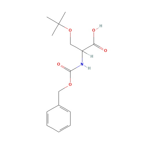 3-[(2-methylpropan-2-yl)oxy]-2-(phenylmethoxycarbonylamino)propanoic acid (CAS: 14464-36-9) - Related Chemical Product