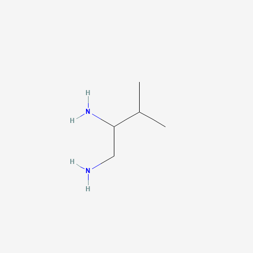 3-methylbutane-1,2-diamine (CAS: 44520-52-7) - Chemical Structure and Molecular Formula 