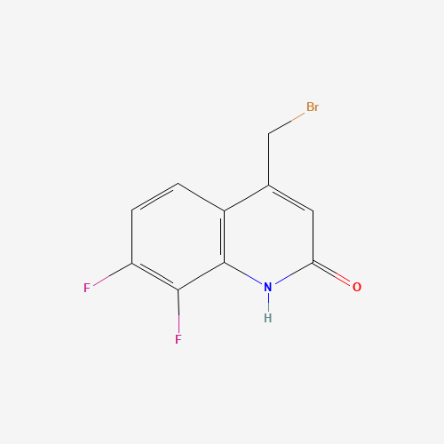 4-(bromomethyl)-7,8-difluoro-1H-quinolin-2-one (CAS: 953070-72-9) - Related Chemical Product