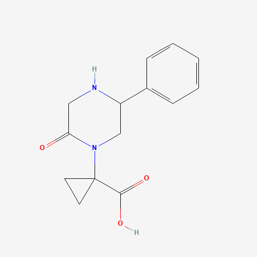 1-(2-oxo-5-phenylpiperazin-1-yl)cyclopropane-1-carboxylic acid (CAS: 957187-43-8) - Related Chemical Product