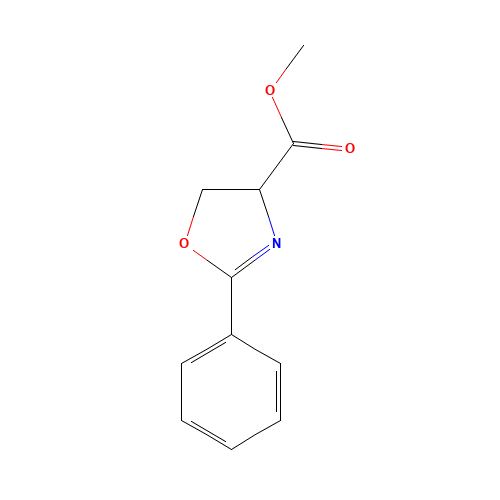 methyl 2-phenyl-4,5-dihydro-1,3-oxazole-4-carboxylate (CAS: 55044-06-9) - Related Chemical Product