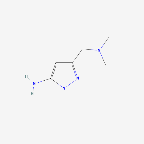 5-[(dimethylamino)methyl]-2-methylpyrazol-3-amine (CAS: 1174305-94-2) - Related Chemical Product