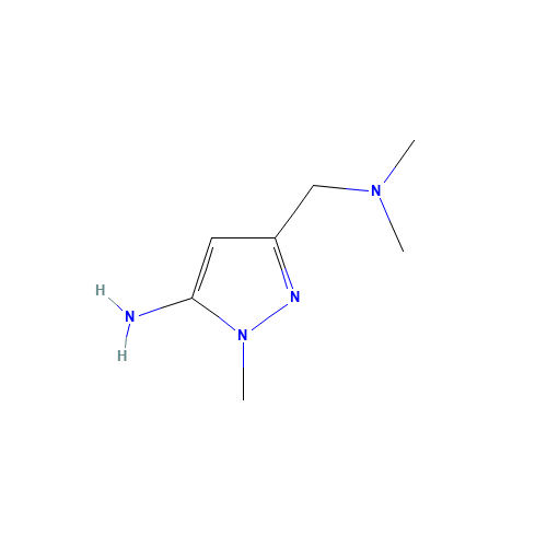 5-[(dimethylamino)methyl]-2-methylpyrazol-3-amine (CAS: 1174305-94-2) - Related Chemical Product