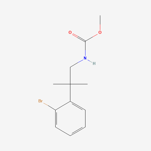 methyl N-[2-(2-bromophenyl)-2-methylpropyl]carbamate (CAS: 1430563-78-2) - Related Chemical Product