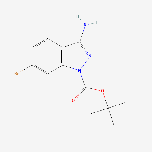 tert-butyl 3-amino-6-bromoindazole-1-carboxylate (CAS: 1257211-58-7) - Related Chemical Product