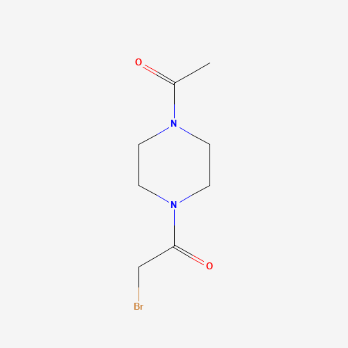 1-(4-acetylpiperazin-1-yl)-2-bromoethanone (CAS: 330809-39-7) - Related Chemical Product