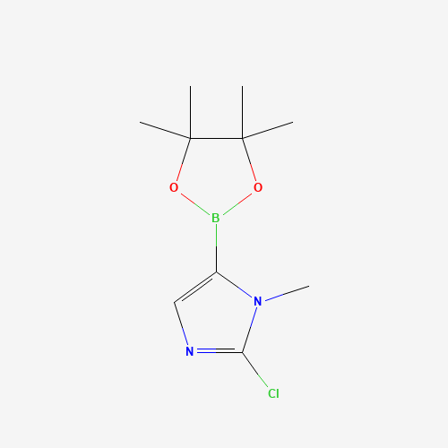 2-chloro-1-methyl-5-(4,4,5,5-tetramethyl-1,3,2-dioxaborolan-2-yl)imidazole (CAS: 1315281-29-8) - Related Chemical Product