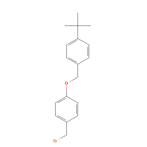 1-(bromomethyl)-4-[(4-tert-butylphenyl)methoxy]benzene (CAS: 1094303-18-0) - Related Chemical Product